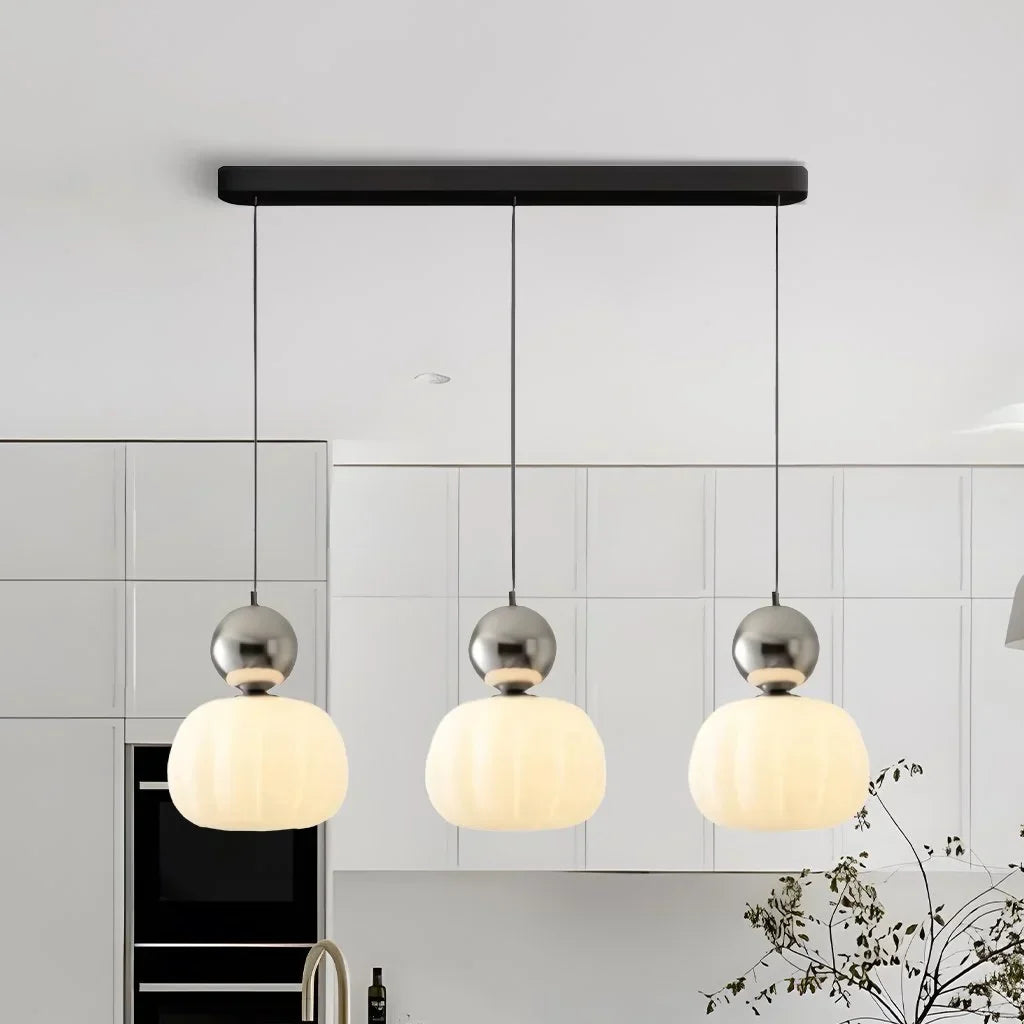Art Deco Pendant Light | Glass Pendant Lighting with Elegant Design | Stylish Illumination for Modern Kitchens 10