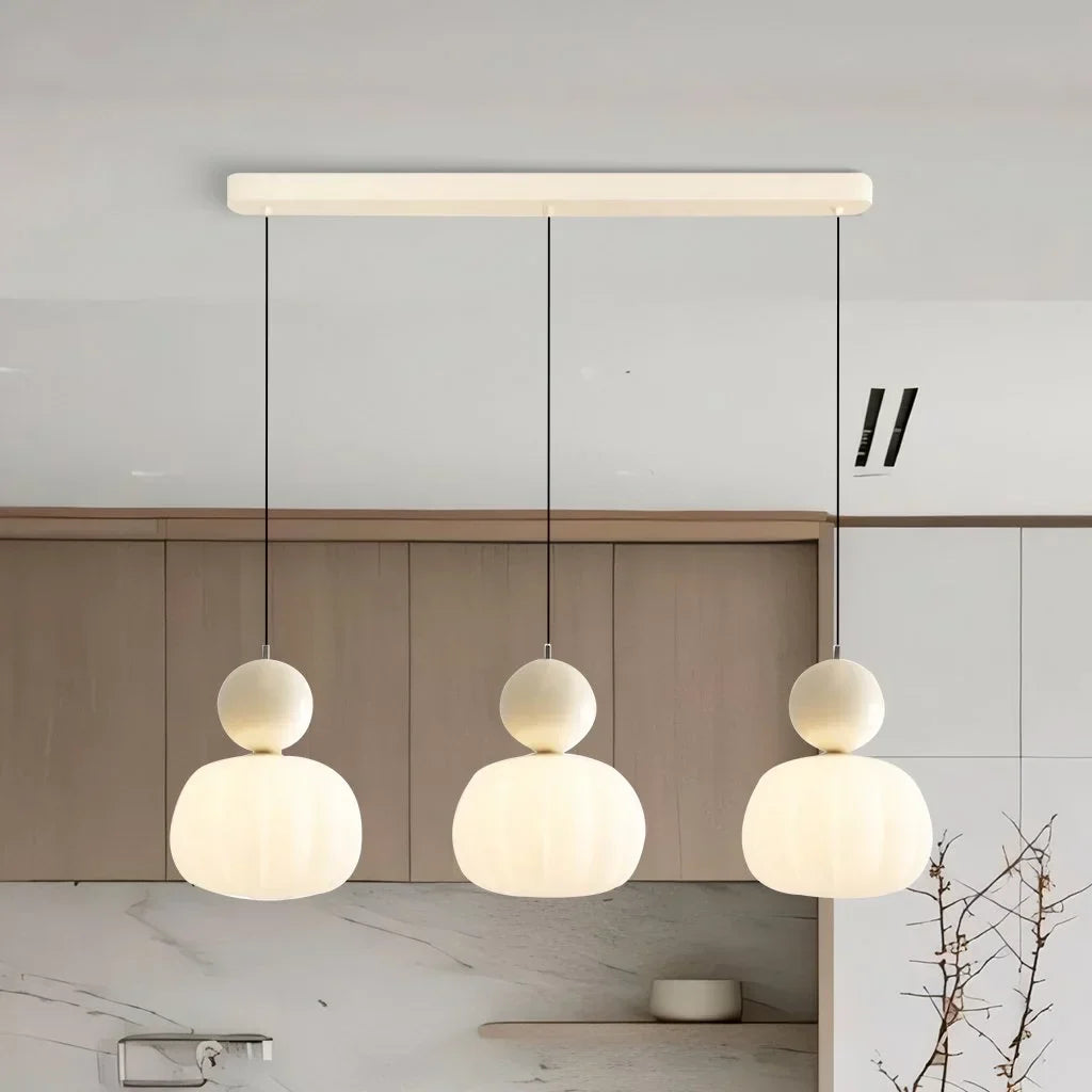 Art Deco Pendant Light | Glass Pendant Lighting with Elegant Design | Stylish Illumination for Modern Kitchens 13