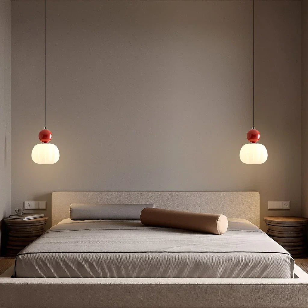 Art Deco Pendant Light | Glass Pendant Lighting with Elegant Design | Stylish Illumination for Modern Kitchens 3