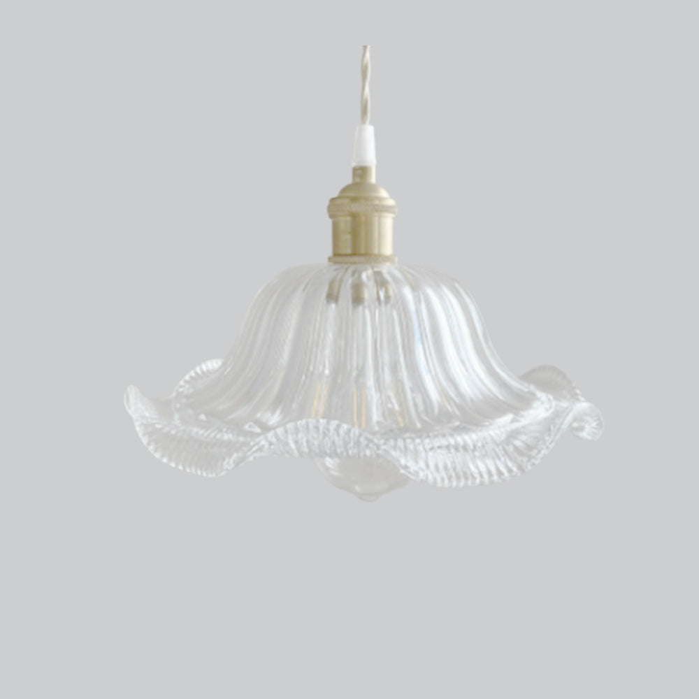 Valentina Art Deco Brass & Glass Pendant Light | 7 Styles | Warm White