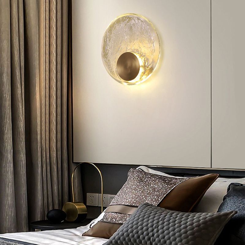 Art Deco Wall Lamp | Crystal & Metal Design with Warm White Light | Elegant Wall Sconce Lighting for Living Spaces 2