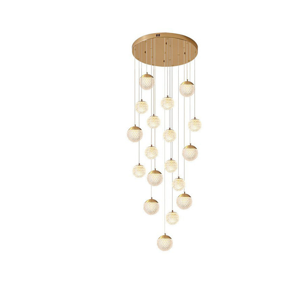Art Deco Honeycomb Chandelier | 12 Options