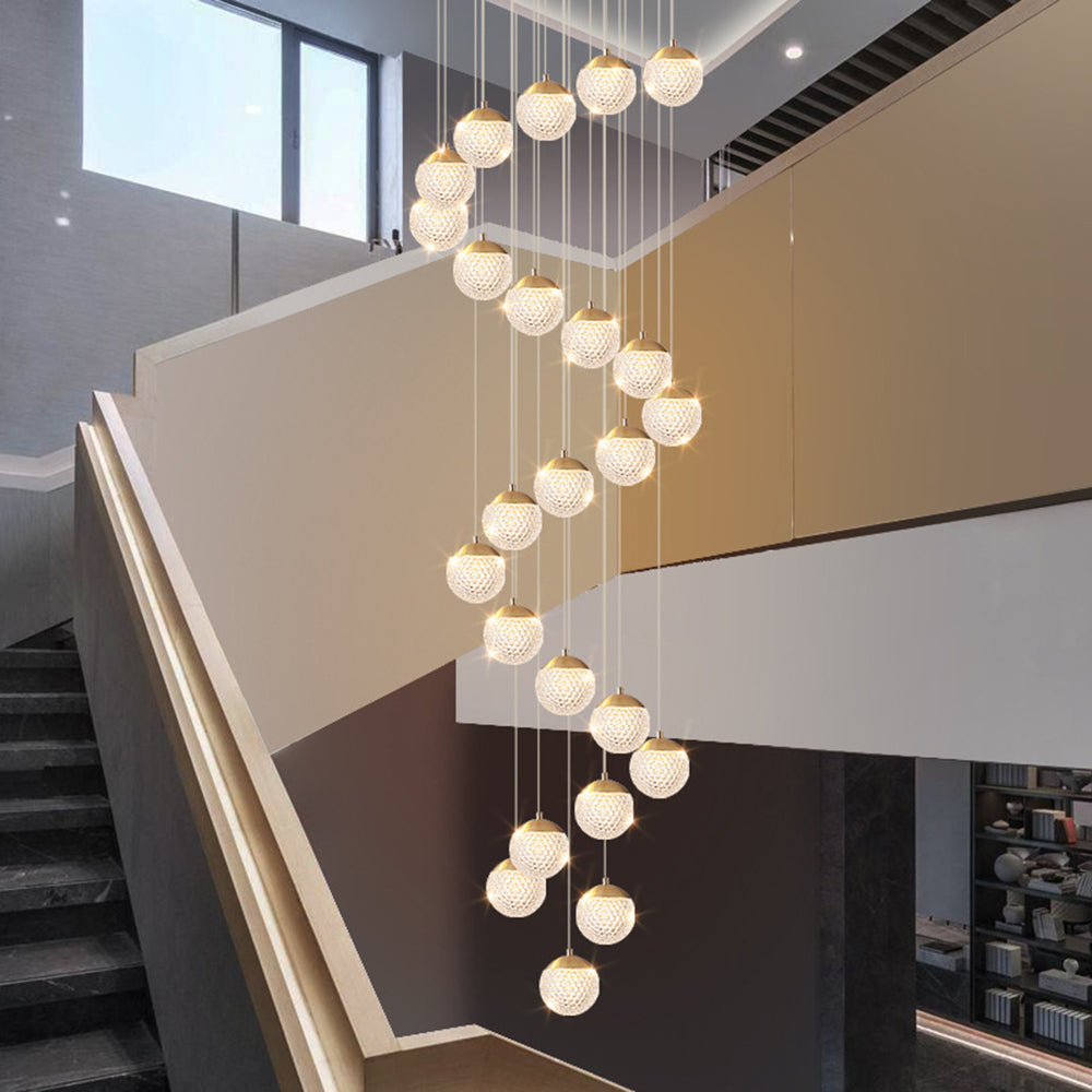 Art Deco Honeycomb Chandelier | 12 Options
