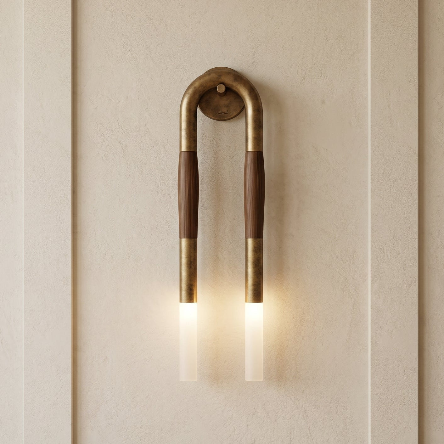 Artistic Wall Sconce | Unique Horsehair Design with Soft Illumination | Textured Wall Lighting for Elegant Spaces 0