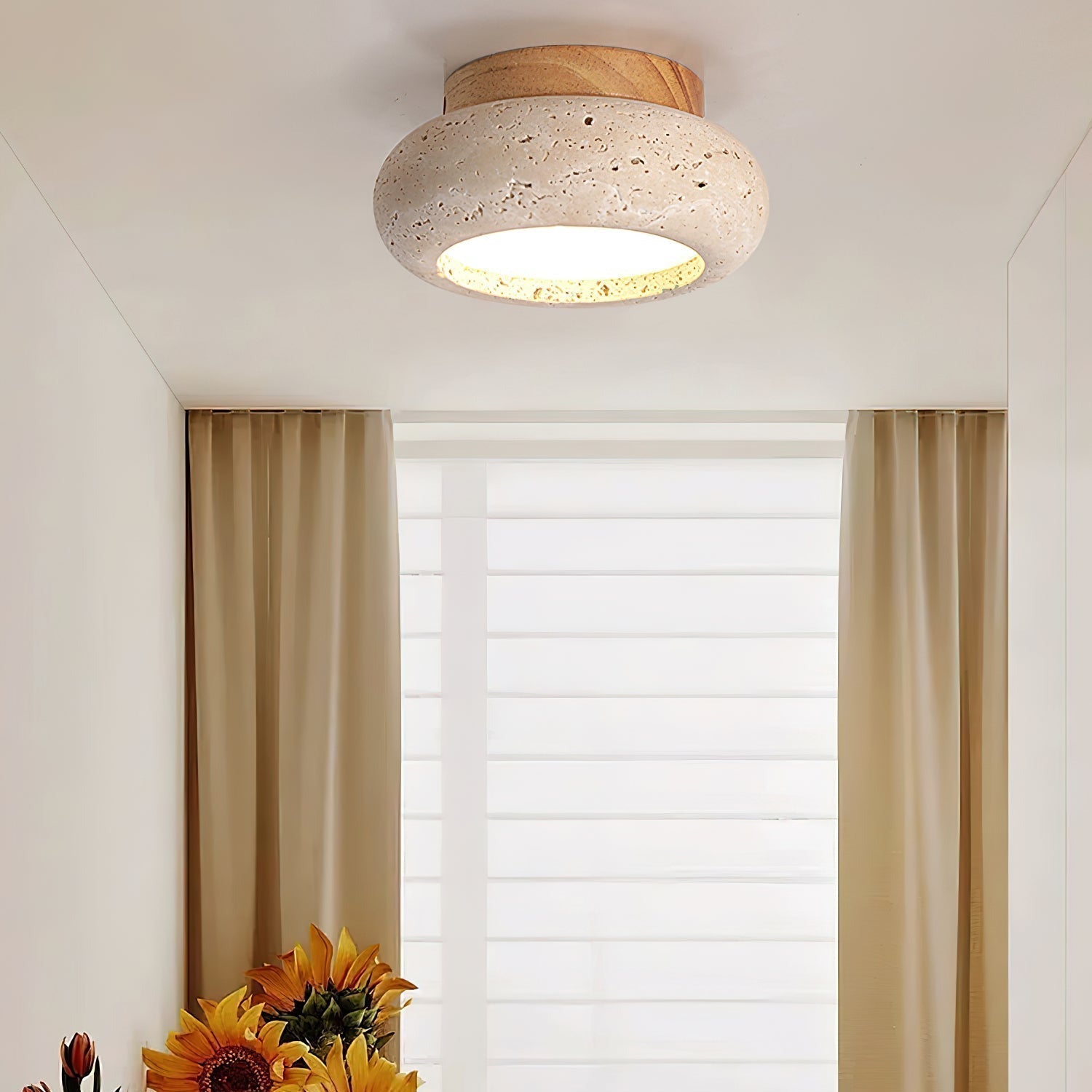 Astra | Mini Donut Ceiling Light with Soft Glow | Compact Design for Hallways and Bedrooms 3