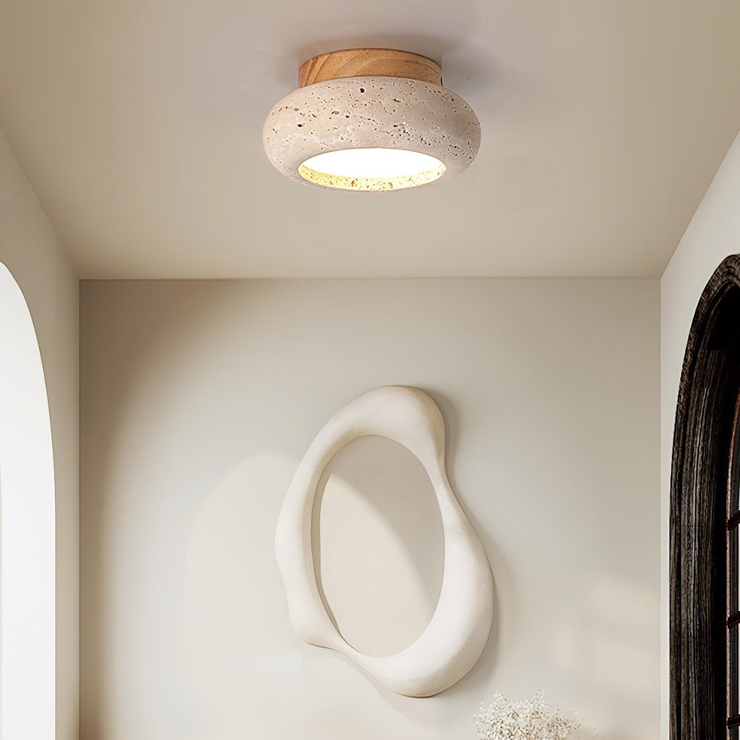 Astra | Mini Donut Ceiling Light with Soft Glow | Compact Design for Hallways and Bedrooms 5