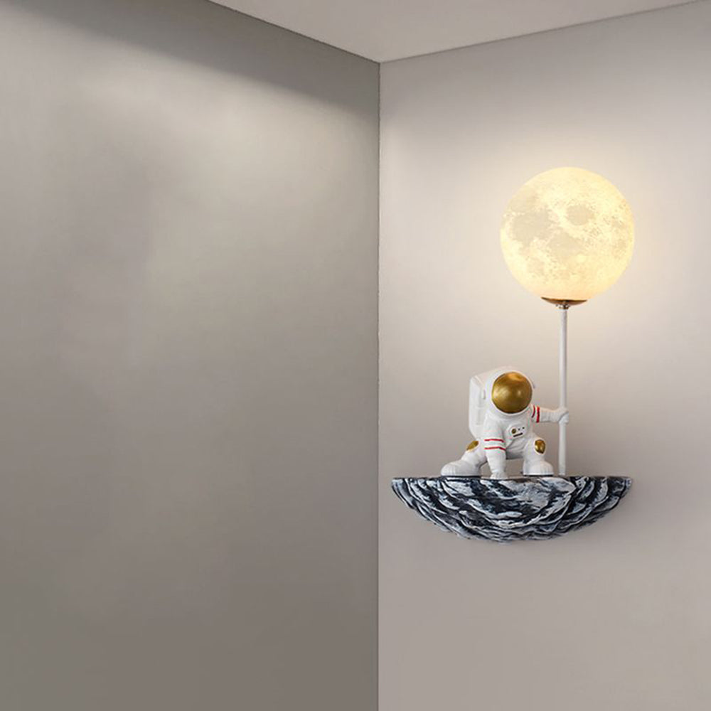 Astronaut Glass Wall Lamp | 3 Colours