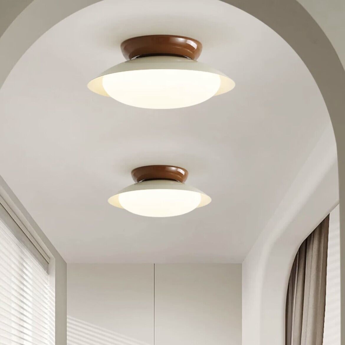 Aurora | Bowl-Shaped Ceiling Light with Retro Charm & Modern Simplicity | Perfect for Bedrooms and Living Rooms 2