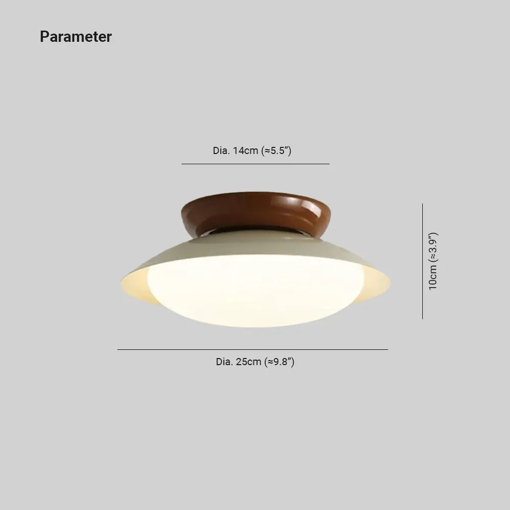 Aurora | Bowl-Shaped Ceiling Light with Retro Charm & Modern Simplicity | Perfect for Bedrooms and Living Rooms 4
