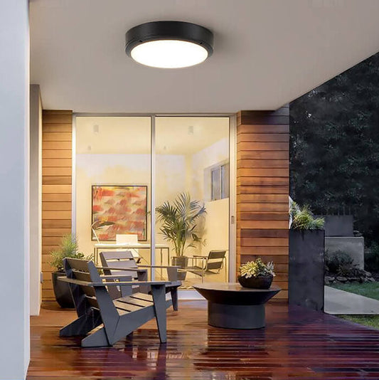AurumLight | Sleek Modern Outdoor Waterproof LED Ceiling Fixture 0