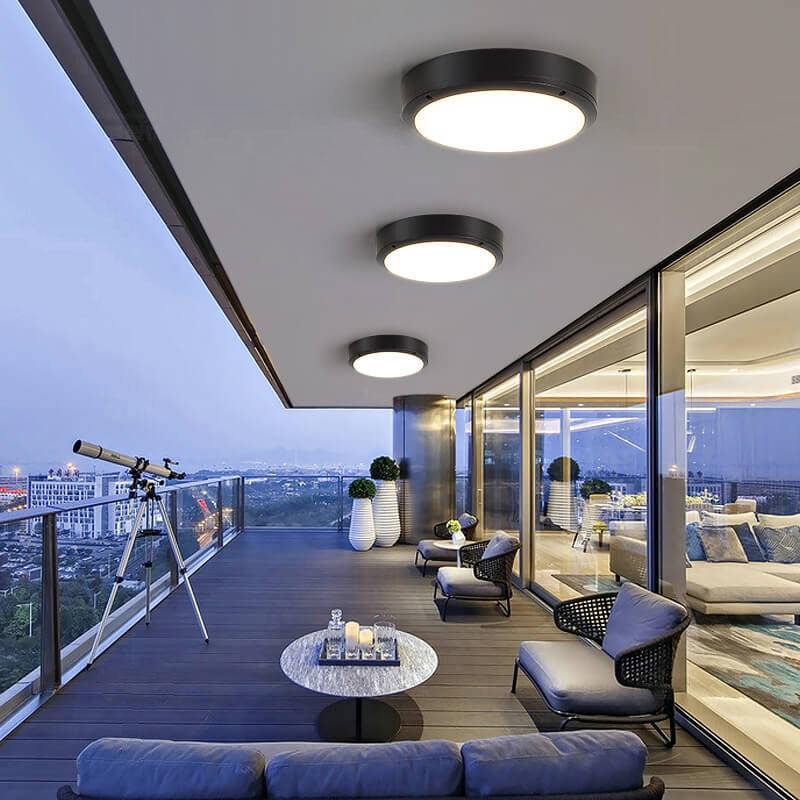 AurumLight | Sleek Modern Outdoor Waterproof LED Ceiling Fixture 4