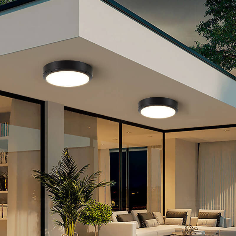 AurumLight | Sleek Modern Outdoor Waterproof LED Ceiling Fixture 5