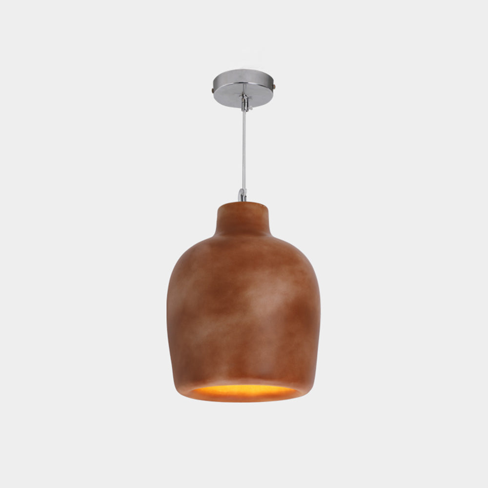 Avi Wabi Sabi | Jar Shaped Pendant Light with Adjustable Cord | Stylish Kitchen Pendant Lighting for Modern Spaces 0