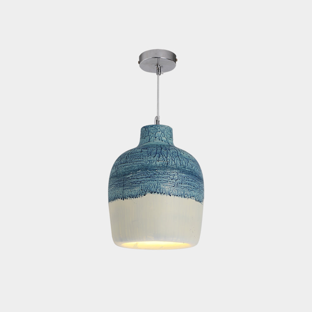 Avi Wabi Sabi | Jar Shaped Pendant Light with Adjustable Cord | Stylish Kitchen Pendant Lighting for Modern Spaces 1