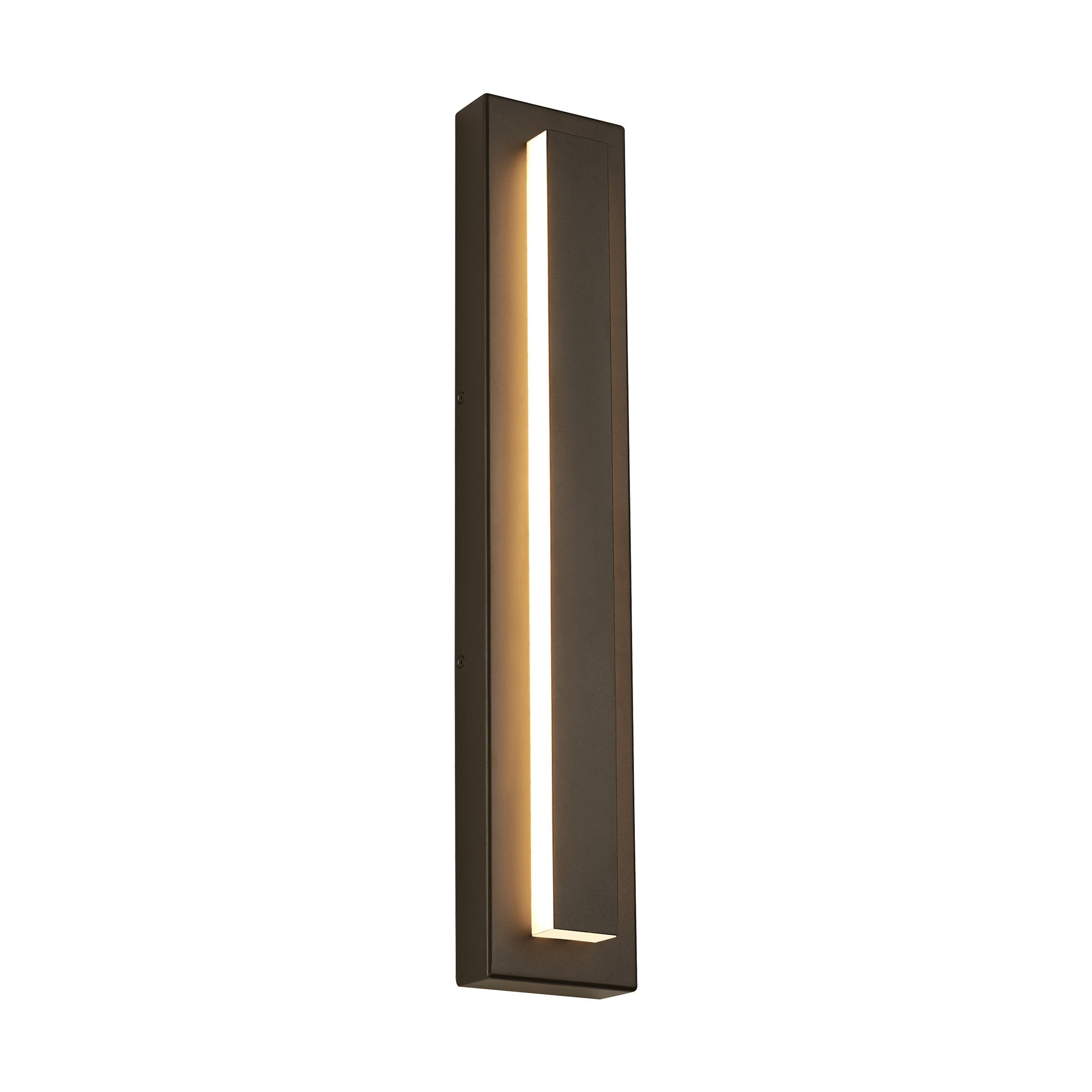 Edge outdoor wall lamp lit