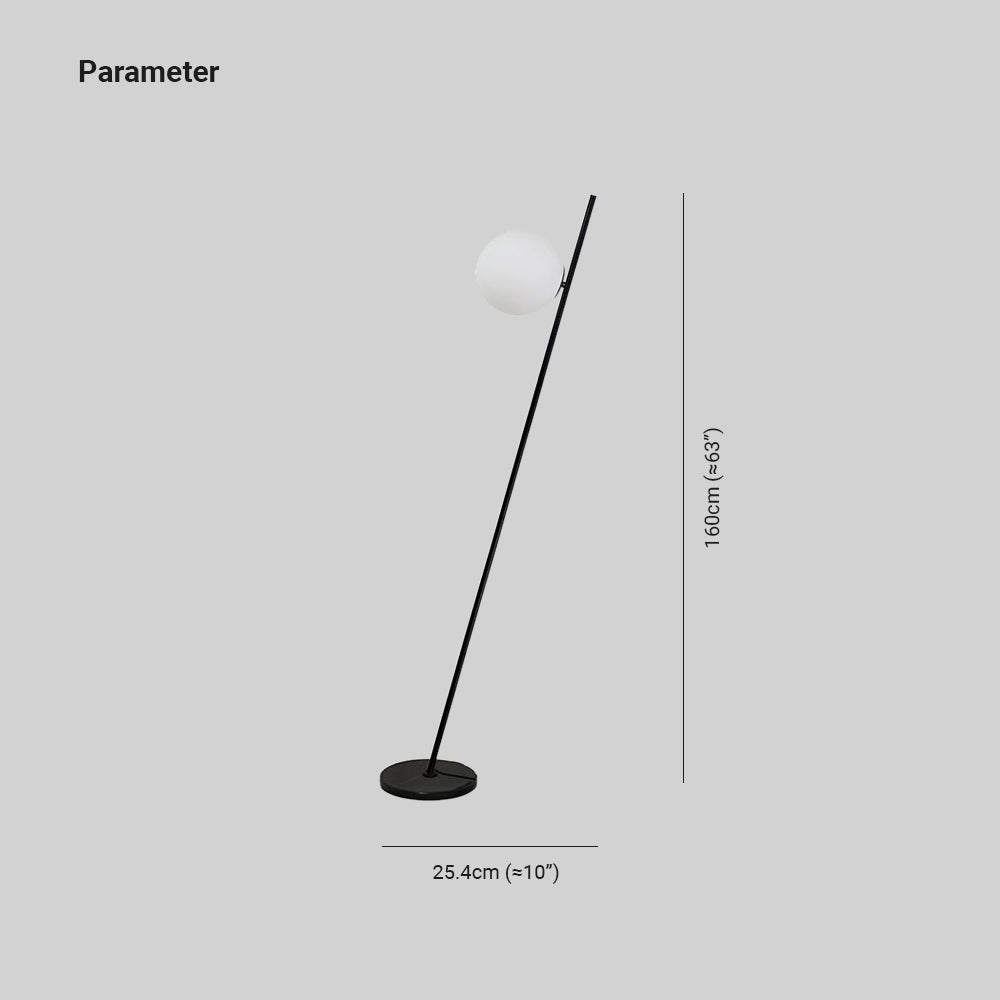 Valentina Orb Linear Floor Lamp