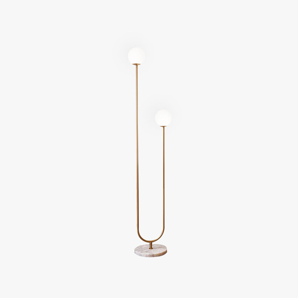 Valentina Gold U-Shape Floor Lamp