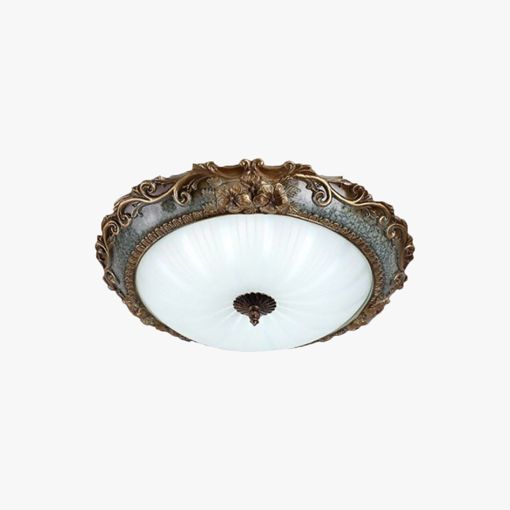 Tiffany Flush Mount Ceiling Light