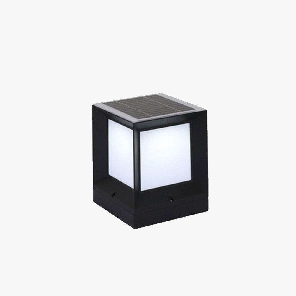 Riley Rectangle Metal Outdoor Floor Lamp