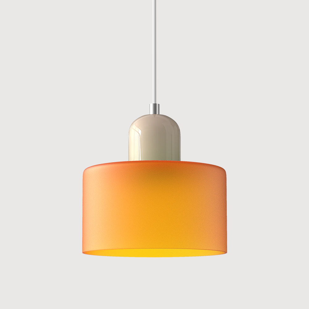 Bauhaus Collection | Glass Pendant Light with Adjustable Length | Modern Kitchen Pendant Lighting for Stylish Home Decor 11