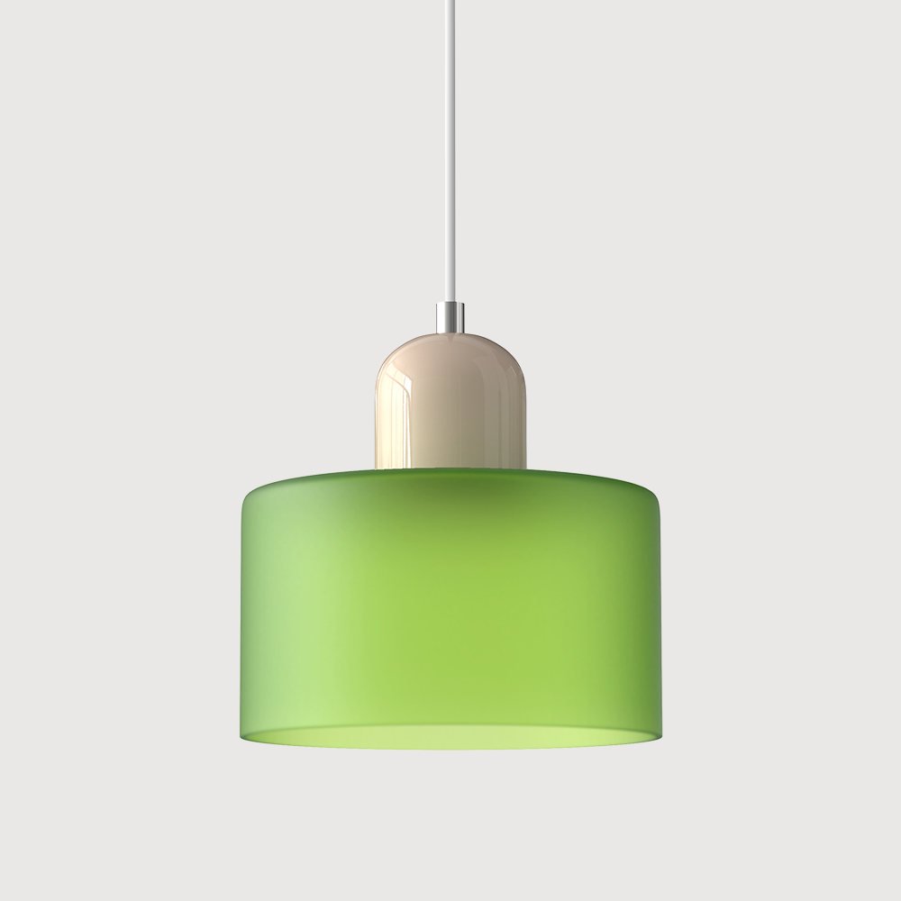 Bauhaus Collection | Glass Pendant Light with Adjustable Length | Modern Kitchen Pendant Lighting for Stylish Home Decor 13