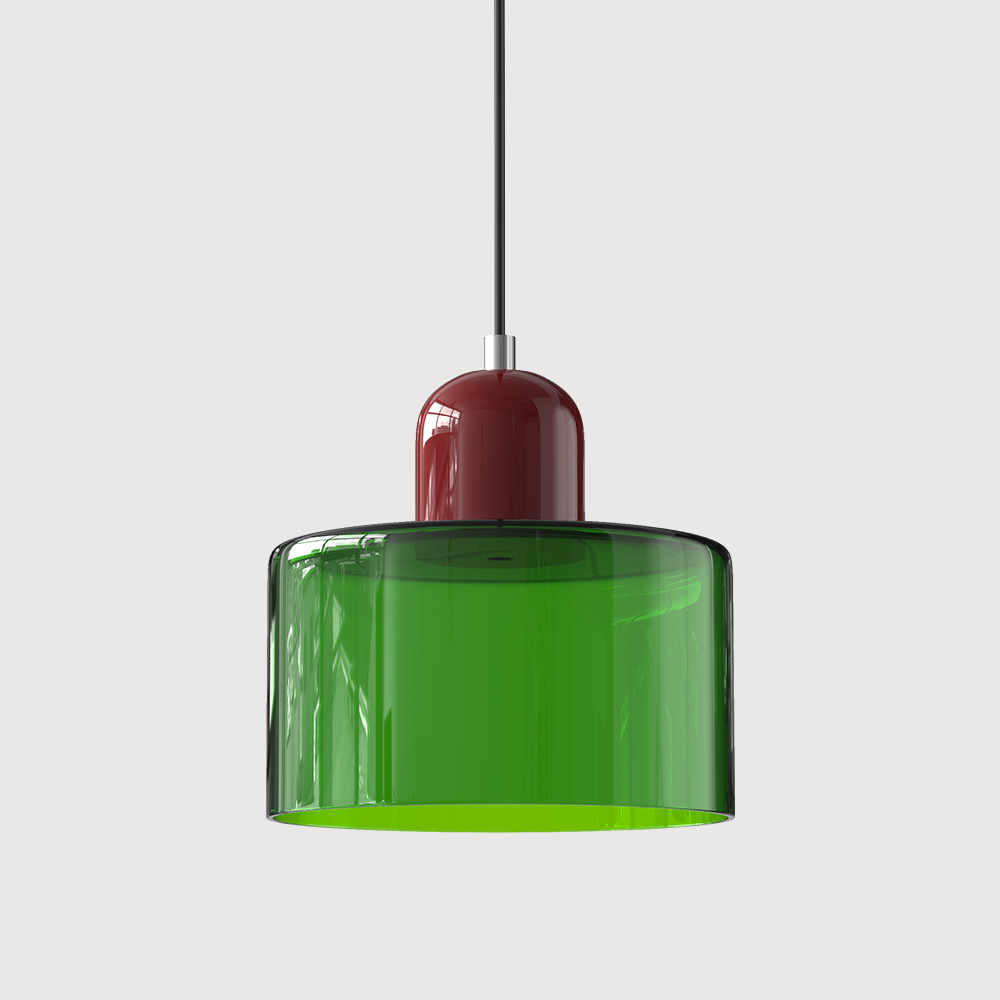 Bauhaus Collection | Glass Pendant Light with Adjustable Length | Modern Kitchen Pendant Lighting for Stylish Home Decor 20