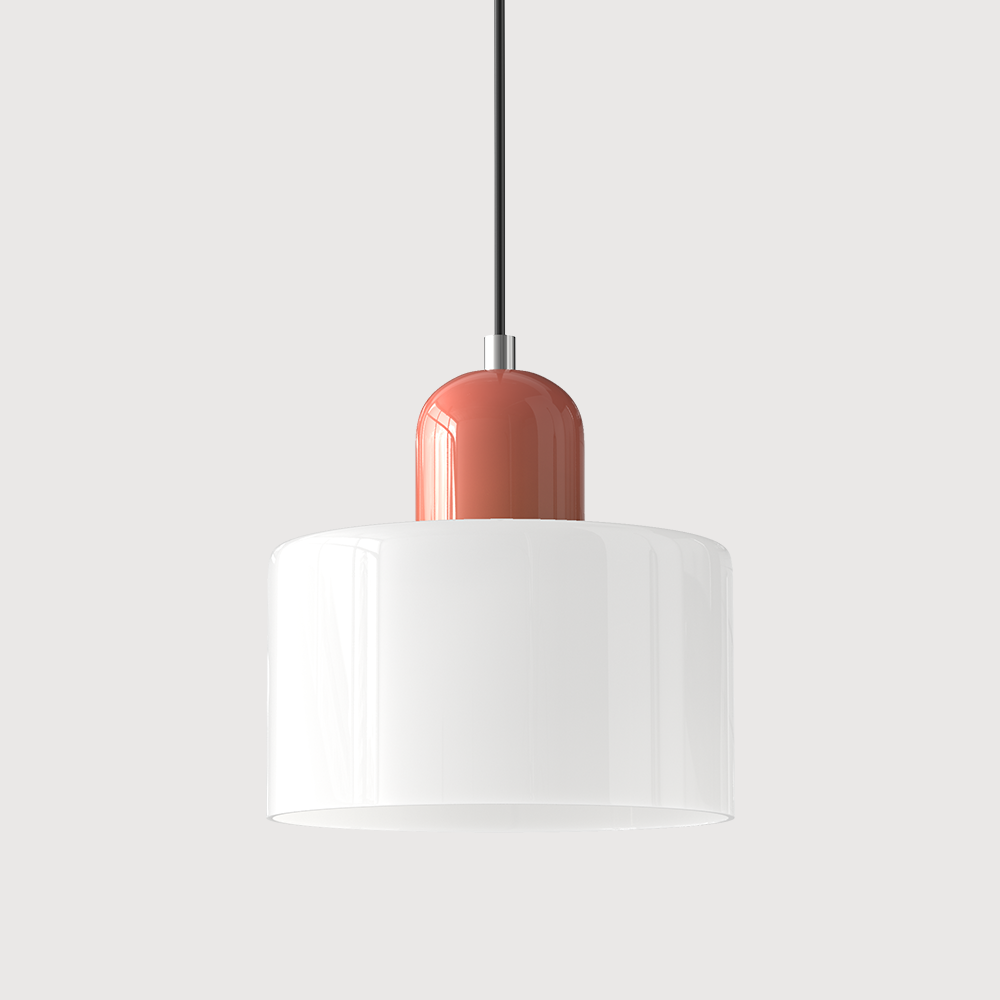 Bauhaus Collection | Glass Pendant Light with Adjustable Length | Modern Kitchen Pendant Lighting for Stylish Home Decor 21