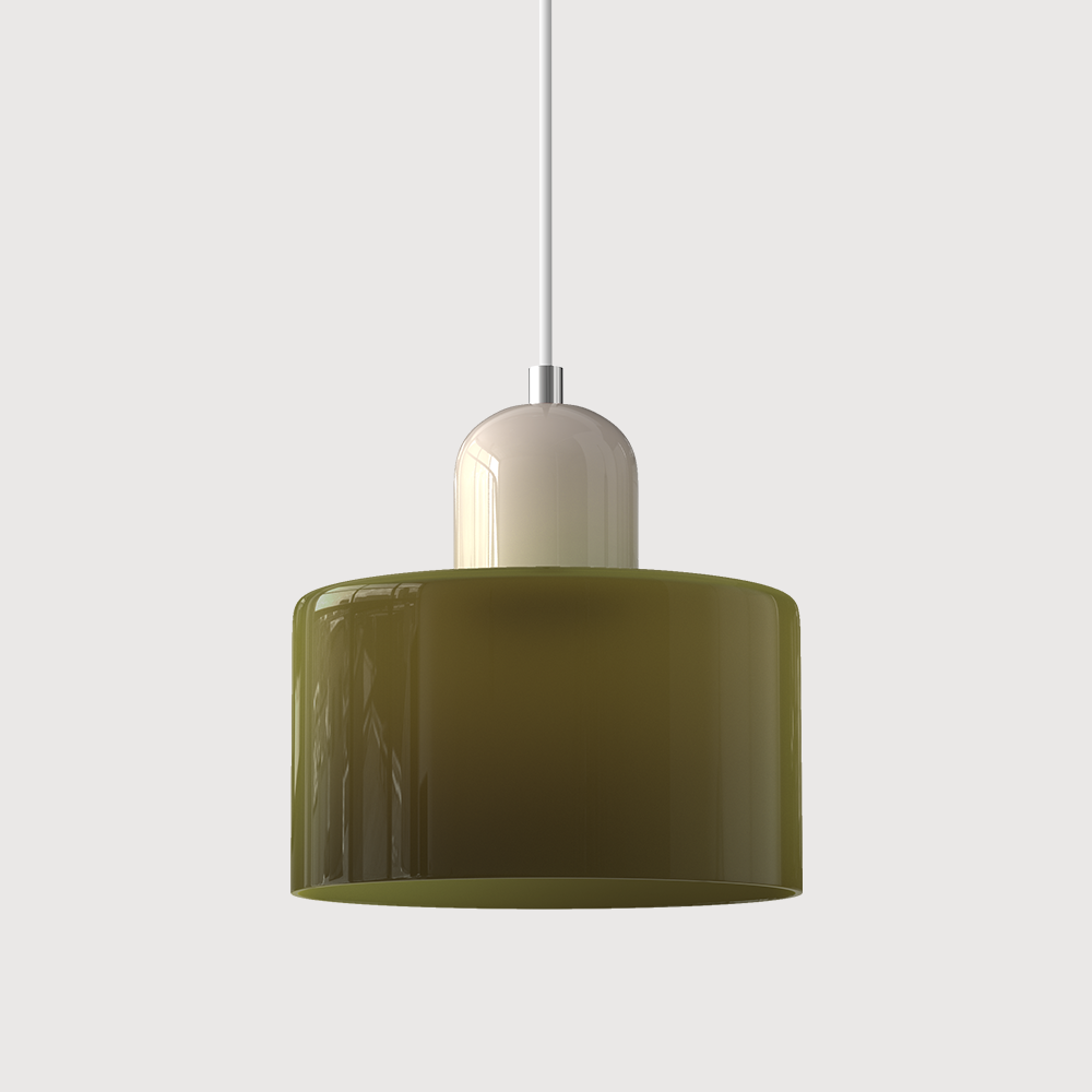Bauhaus Collection | Glass Pendant Light with Adjustable Length | Modern Kitchen Pendant Lighting for Stylish Home Decor 27
