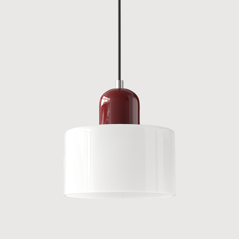 Bauhaus Collection | Glass Pendant Light with Adjustable Length | Modern Kitchen Pendant Lighting for Stylish Home Decor 29