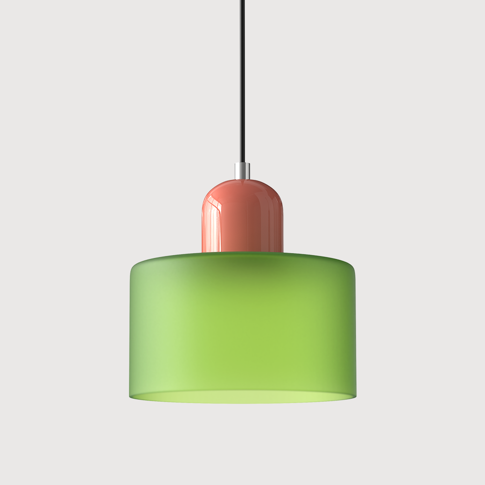 Bauhaus Collection | Glass Pendant Light with Adjustable Length | Modern Kitchen Pendant Lighting for Stylish Home Decor 30