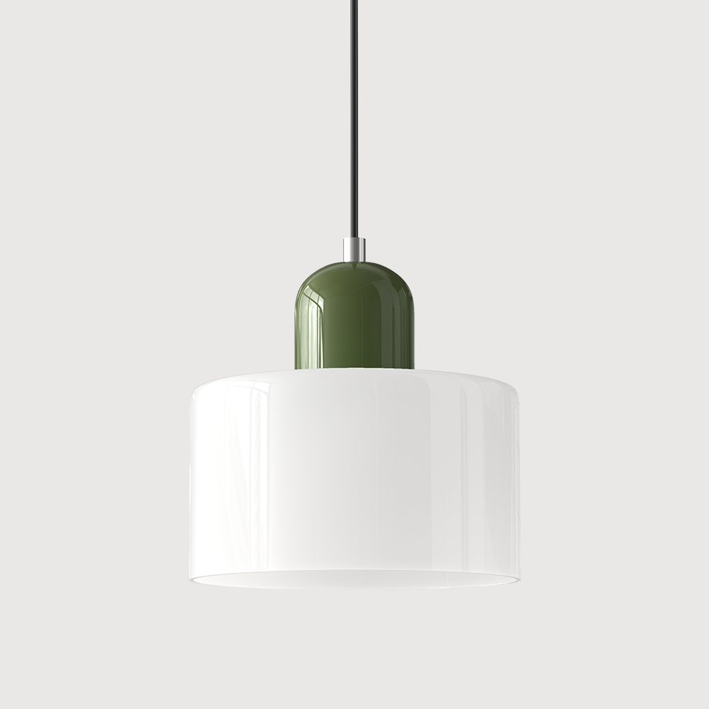 Bauhaus Collection | Glass Pendant Light with Adjustable Length | Modern Kitchen Pendant Lighting for Stylish Home Decor 31
