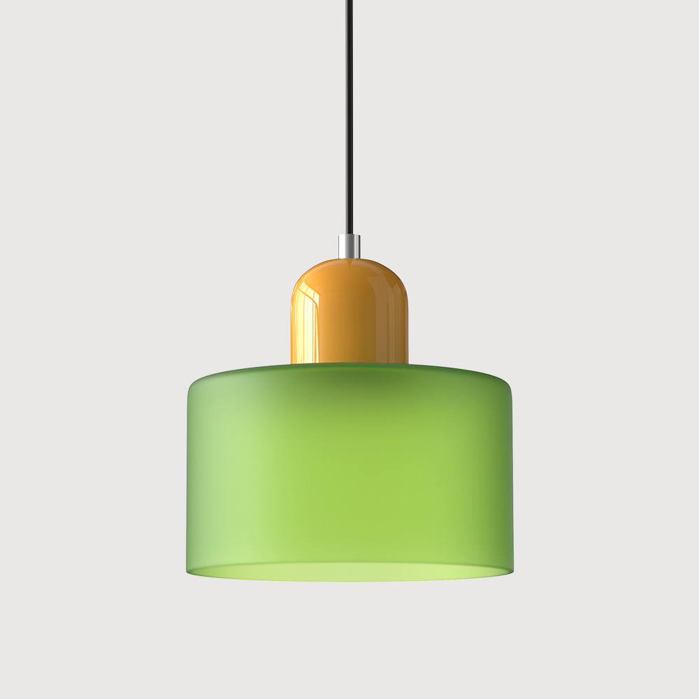 Bauhaus Collection | Glass Pendant Light with Adjustable Length | Modern Kitchen Pendant Lighting for Stylish Home Decor 32