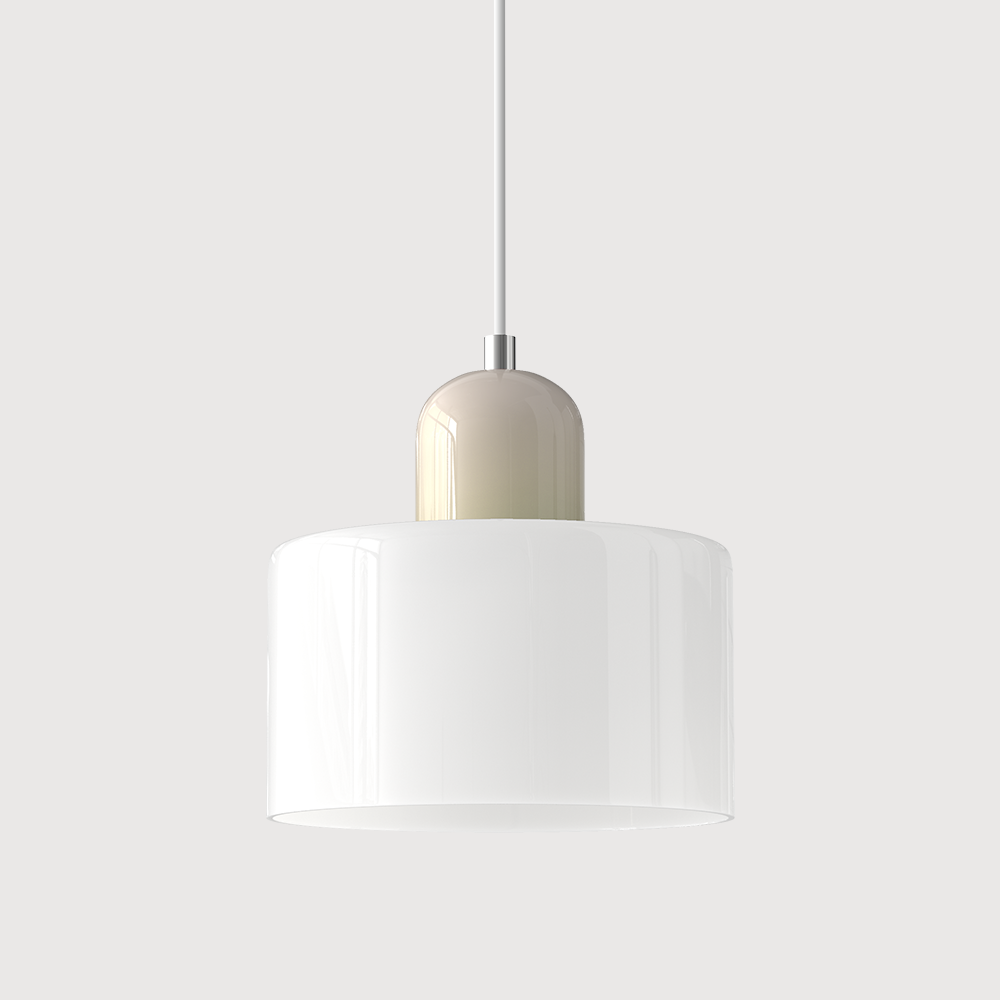 Bauhaus Collection | Glass Pendant Light with Adjustable Length | Modern Kitchen Pendant Lighting for Stylish Home Decor 34