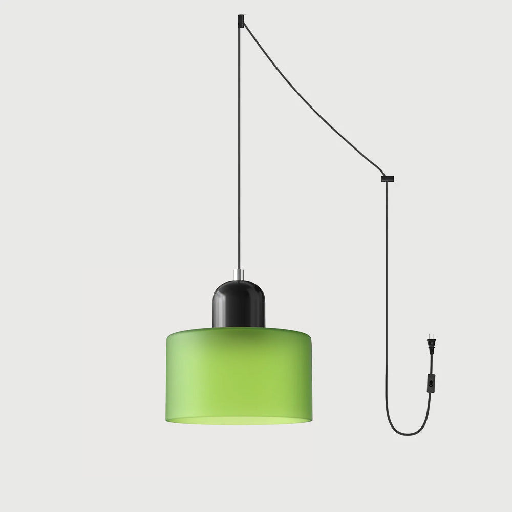 Bauhaus Collection | Round Glass Pendant Light with Soft Diffused Glow | Minimalist Design for Elegant Kitchen Lighting 13