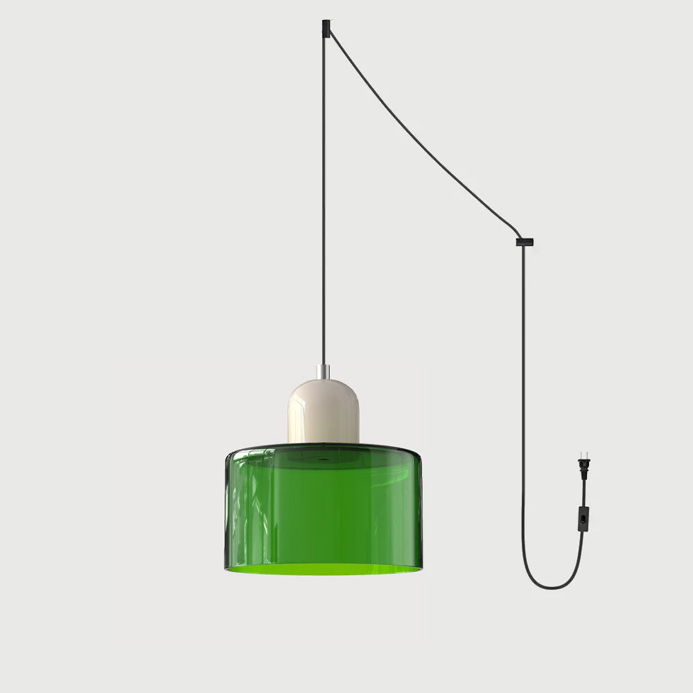Bauhaus Collection | Round Glass Pendant Light with Soft Diffused Glow | Minimalist Design for Elegant Kitchen Lighting 17
