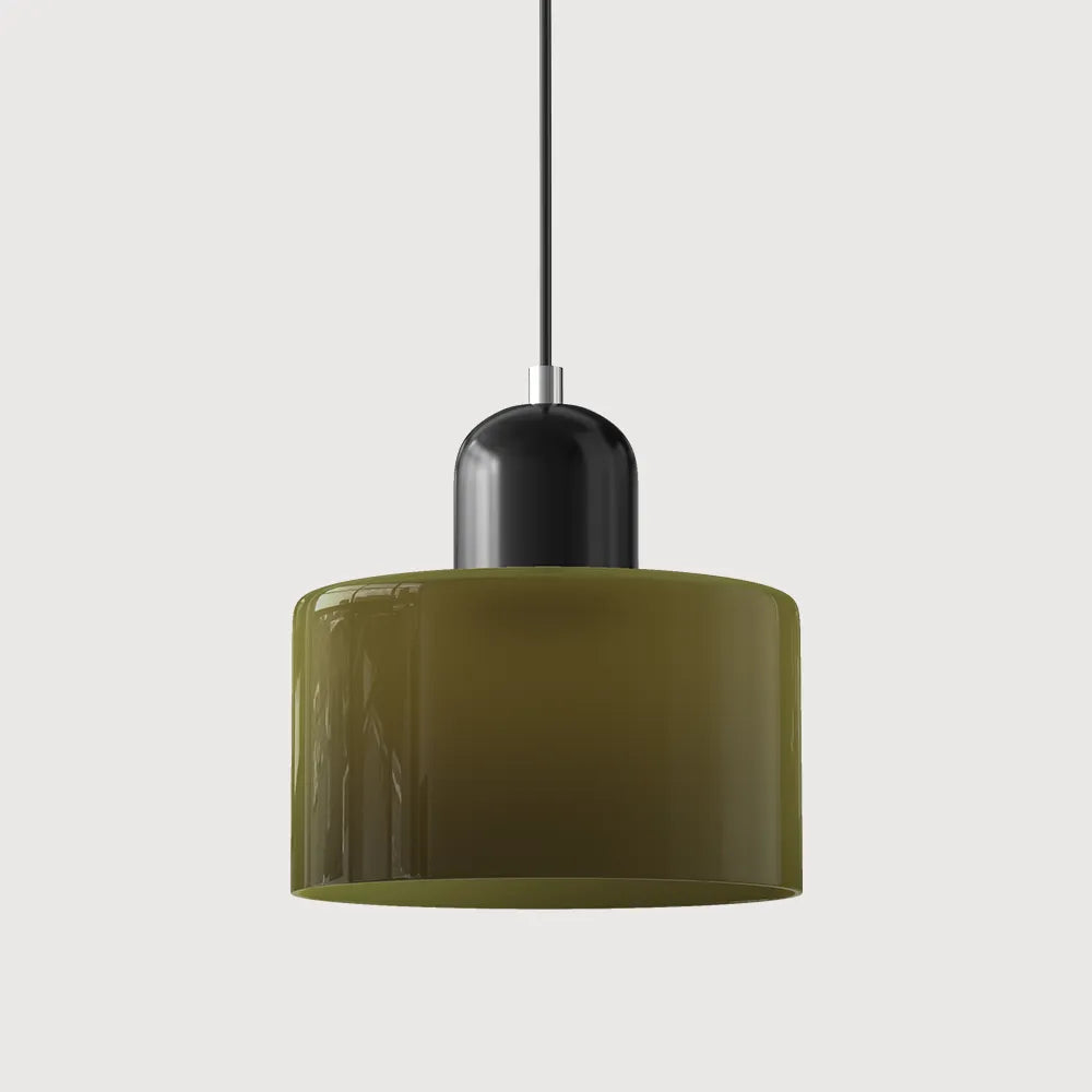 Bauhaus Collection | Round Glass Pendant Light with Soft Diffused Glow | Minimalist Design for Elegant Kitchen Lighting 20