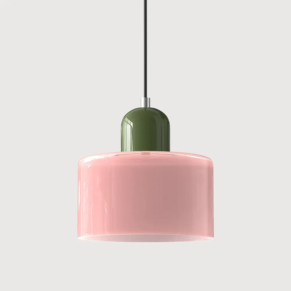 Bauhaus Collection | Round Glass Pendant Light with Soft Diffused Glow | Minimalist Design for Elegant Kitchen Lighting 22