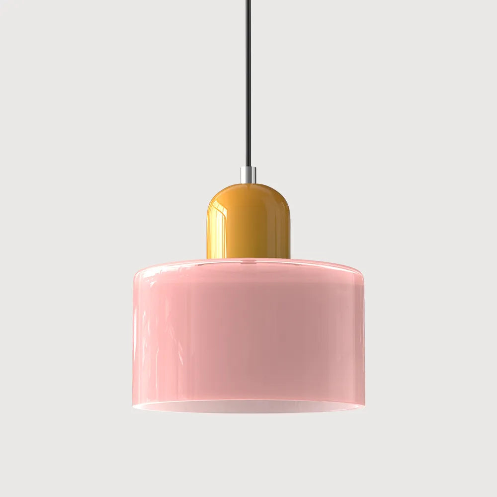 Bauhaus Collection | Round Glass Pendant Light with Soft Diffused Glow | Minimalist Design for Elegant Kitchen Lighting 25