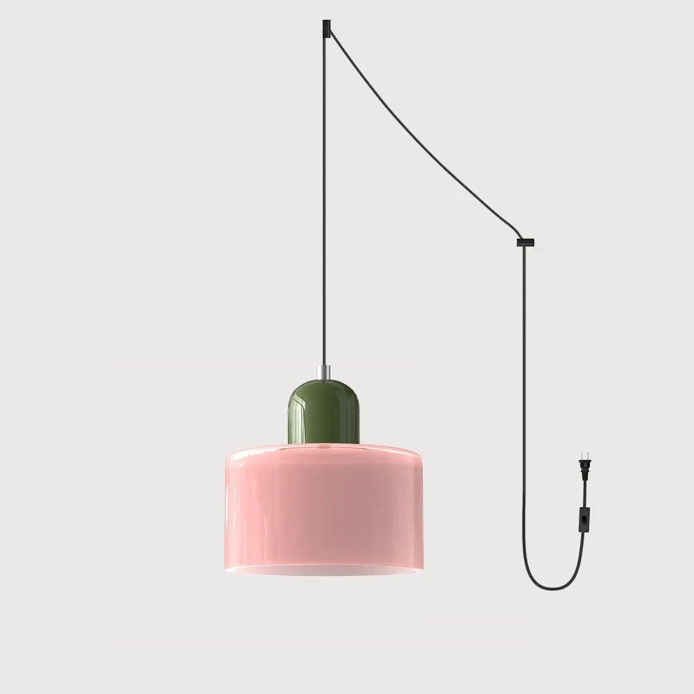 Bauhaus Collection | Round Glass Pendant Light with Soft Diffused Glow | Minimalist Design for Elegant Kitchen Lighting 29