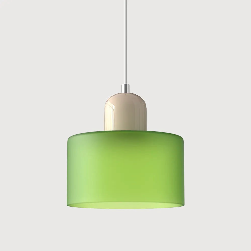 Bauhaus Collection | Round Glass Pendant Light with Soft Diffused Glow | Minimalist Design for Elegant Kitchen Lighting 30
