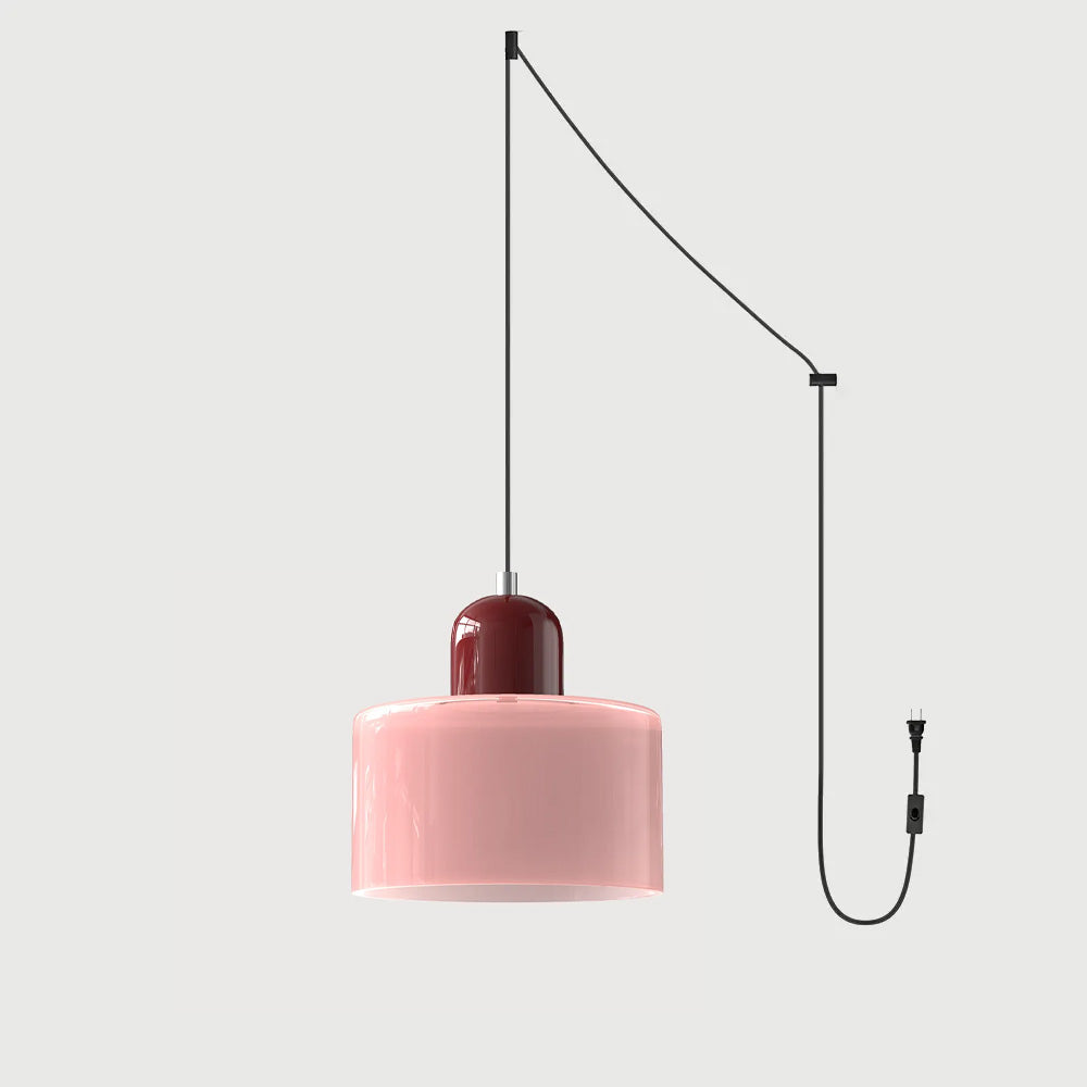 Bauhaus Collection | Round Glass Pendant Light with Soft Diffused Glow | Minimalist Design for Elegant Kitchen Lighting 34