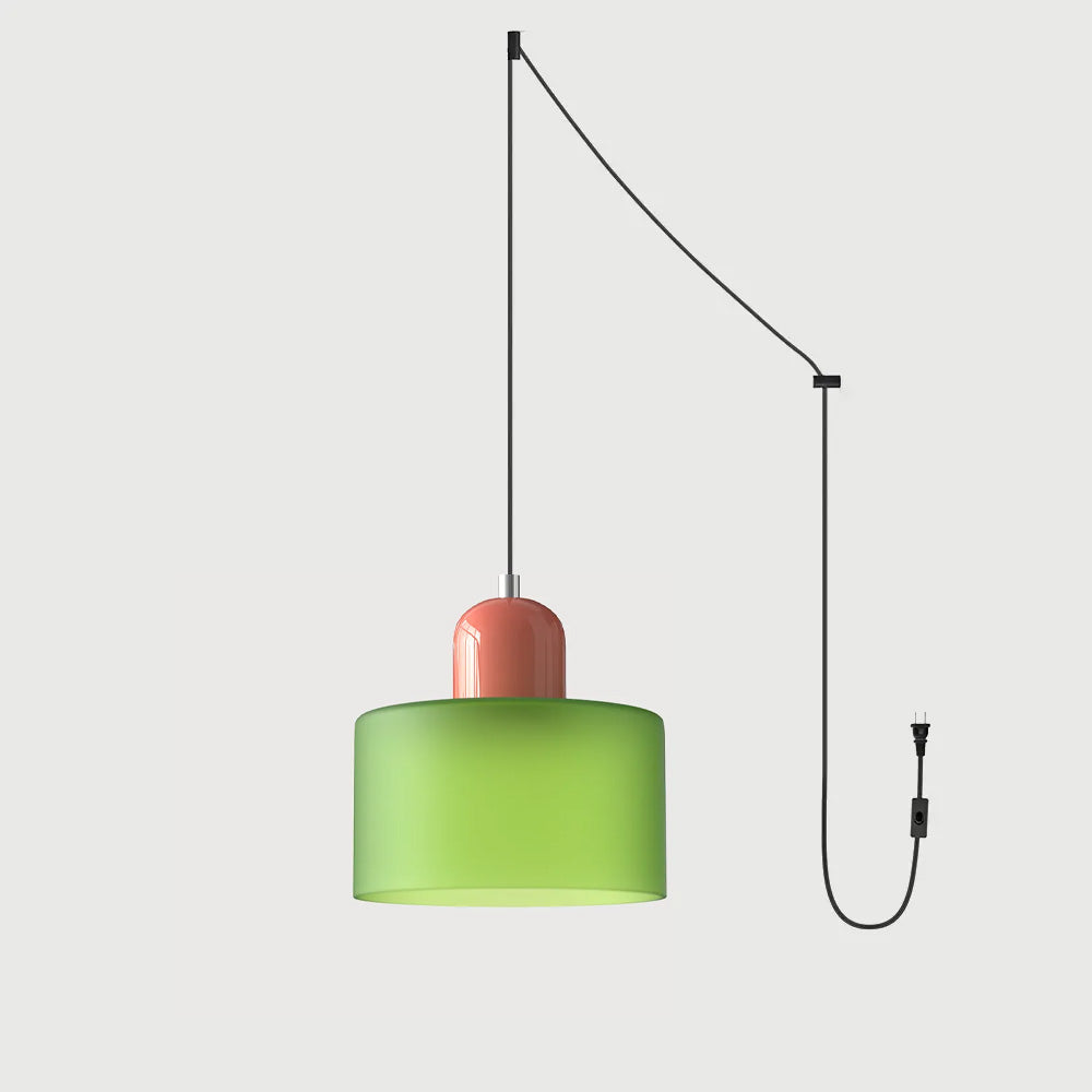Bauhaus Collection | Round Glass Pendant Light with Soft Diffused Glow | Minimalist Design for Elegant Kitchen Lighting 36