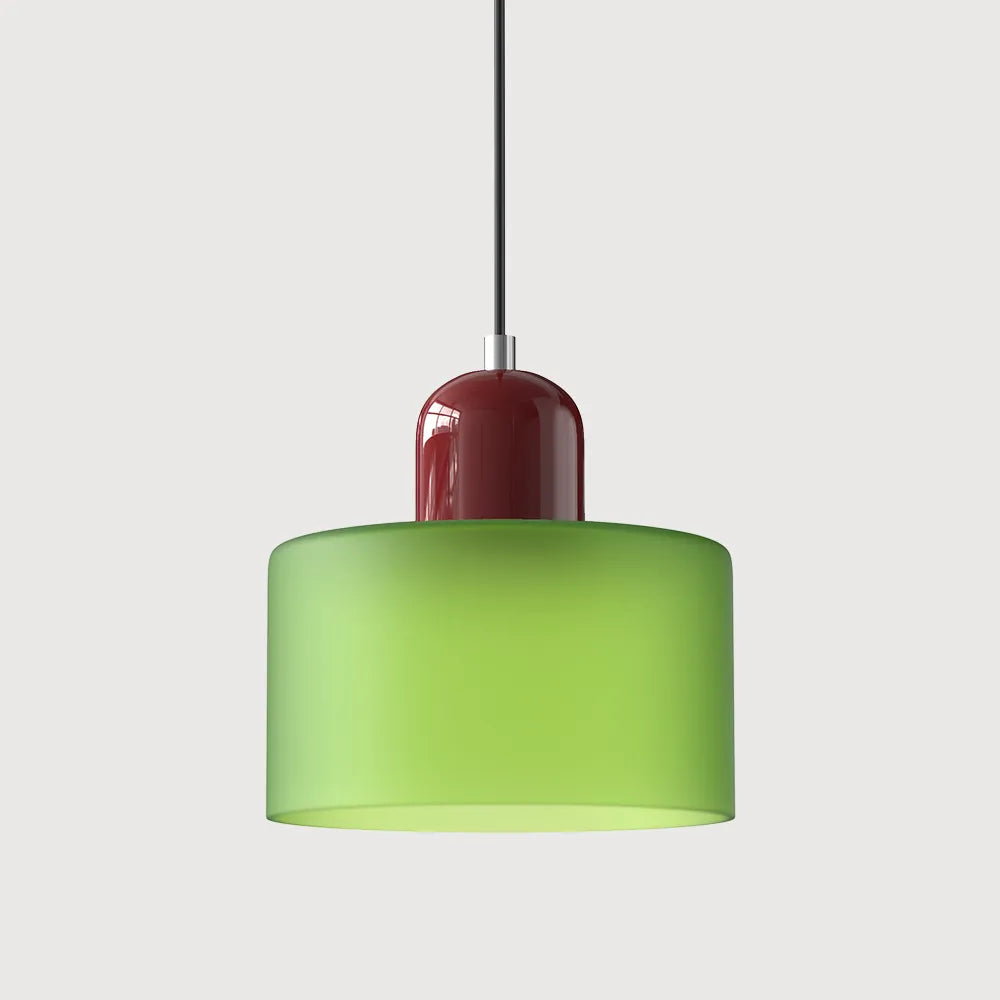 Bauhaus Collection | Round Glass Pendant Light with Soft Diffused Glow | Minimalist Design for Elegant Kitchen Lighting 37