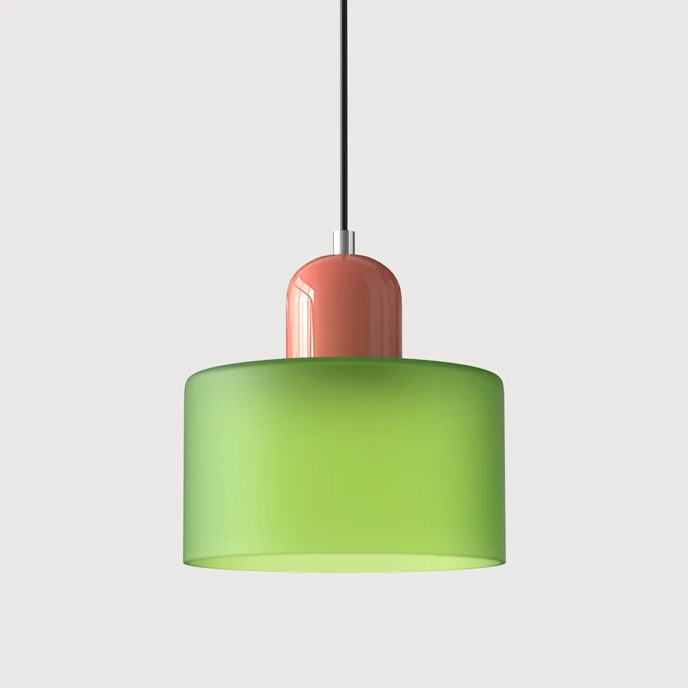 Bauhaus Collection | Round Glass Pendant Light with Soft Diffused Glow | Minimalist Design for Elegant Kitchen Lighting 38