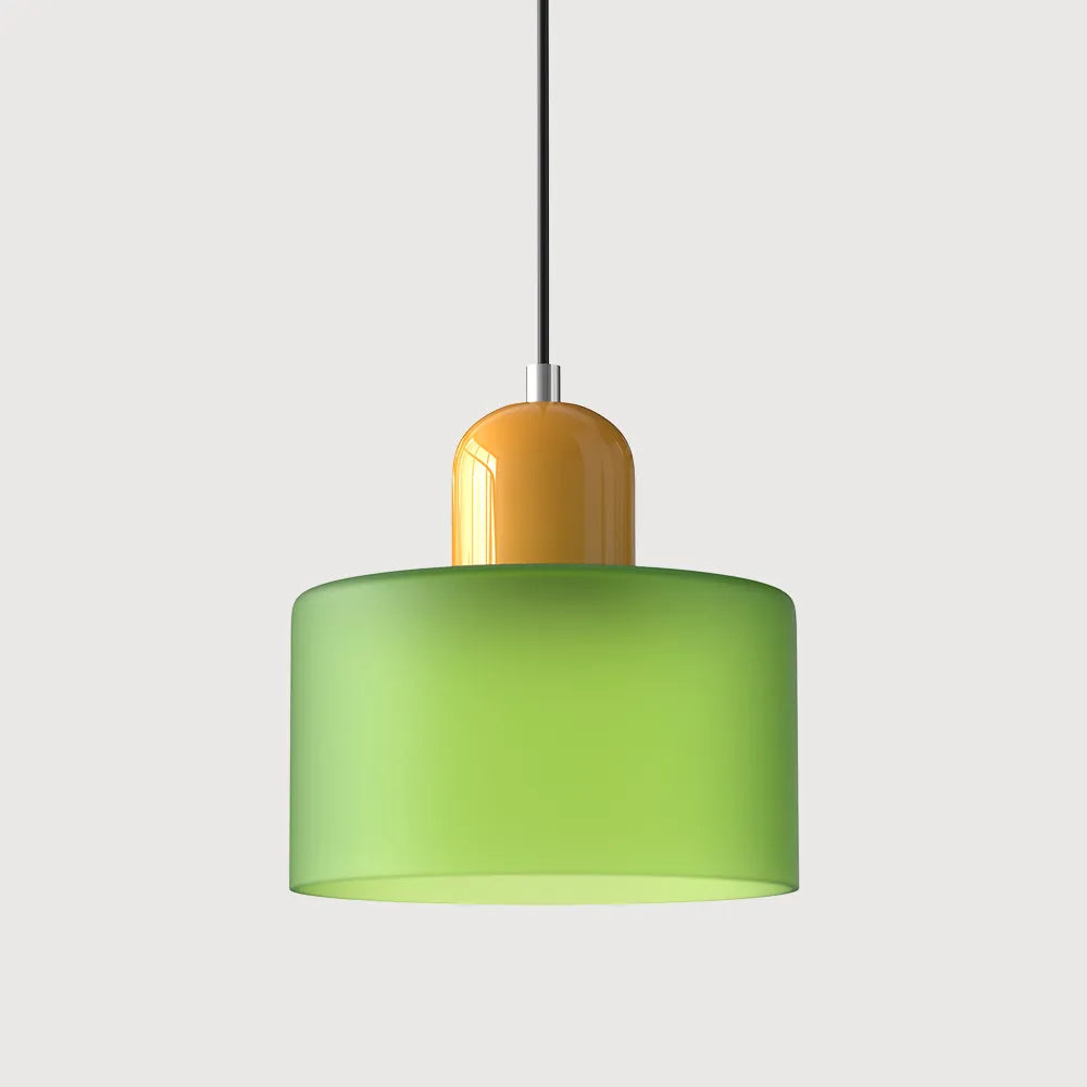 Bauhaus Collection | Round Glass Pendant Light with Soft Diffused Glow | Minimalist Design for Elegant Kitchen Lighting 41