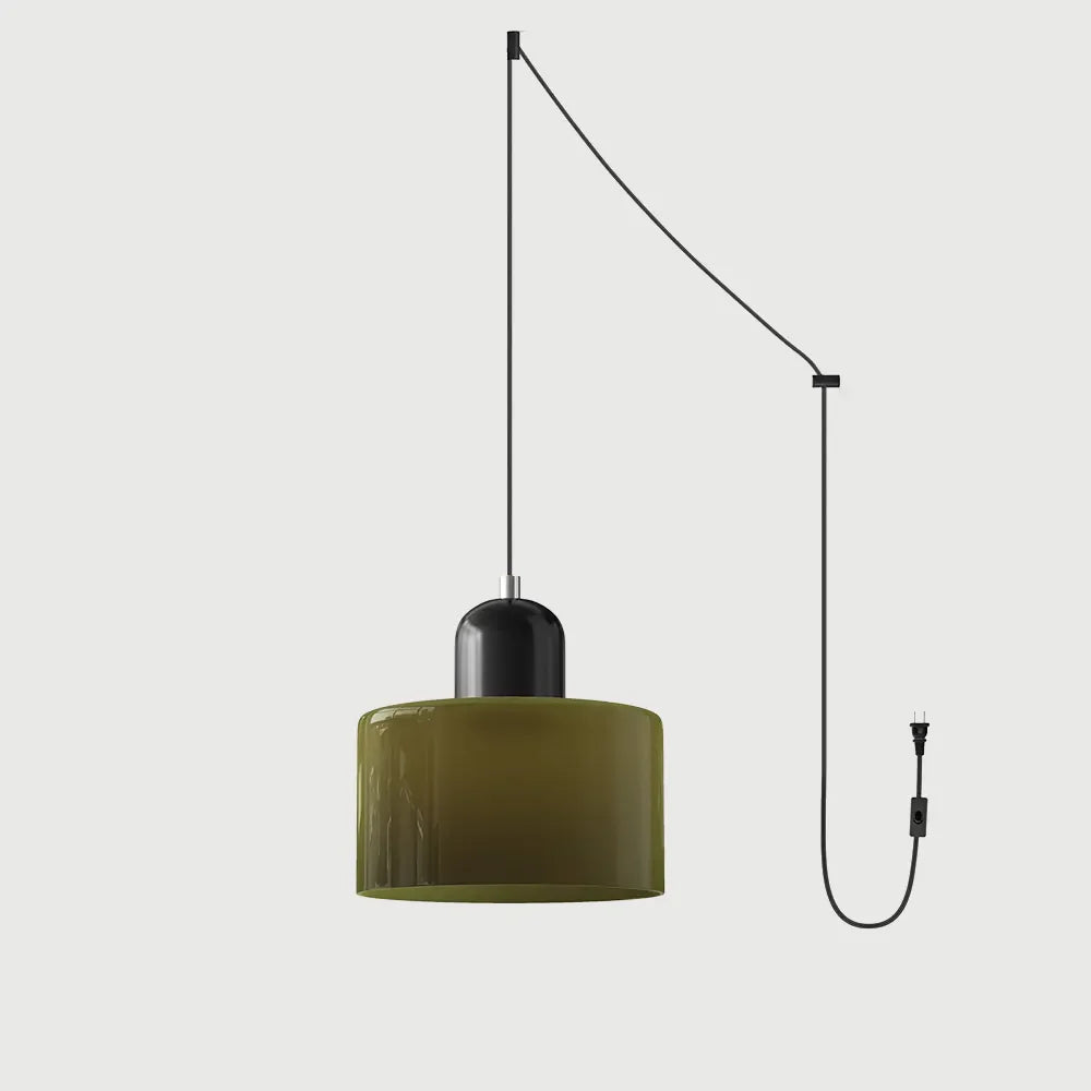 Bauhaus Collection | Round Glass Pendant Light with Soft Diffused Glow | Minimalist Design for Elegant Kitchen Lighting 42