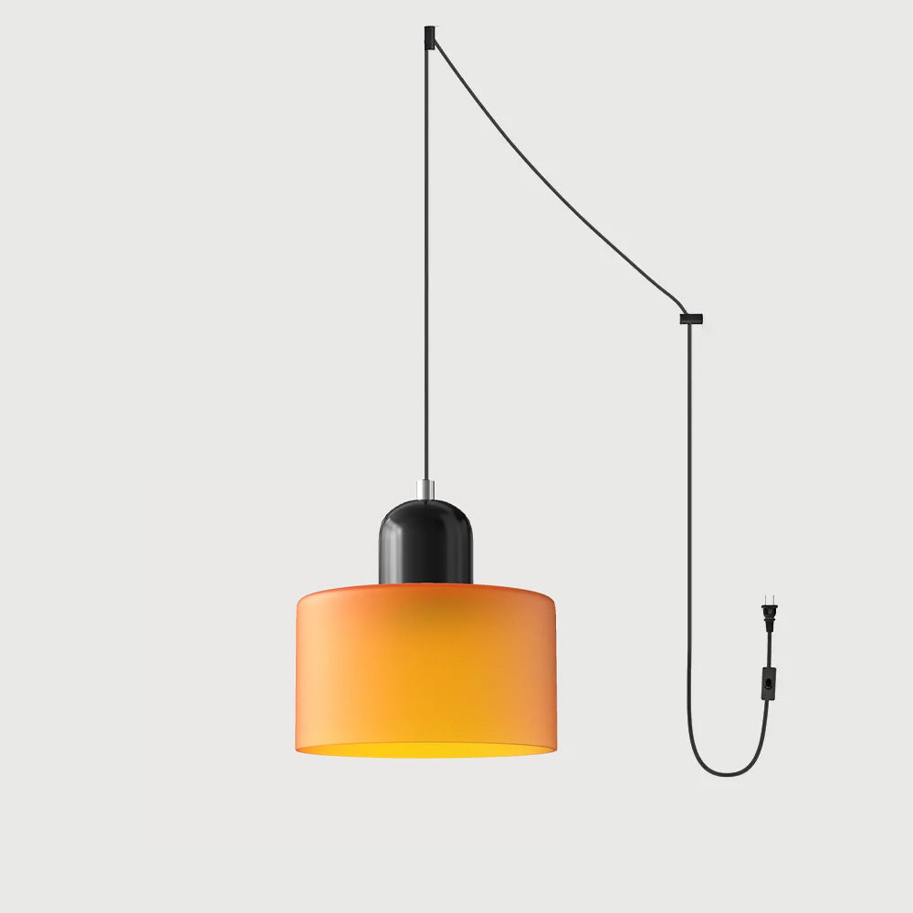 Bauhaus Collection | Round Glass Pendant Light with Soft Diffused Glow | Minimalist Design for Elegant Kitchen Lighting 48