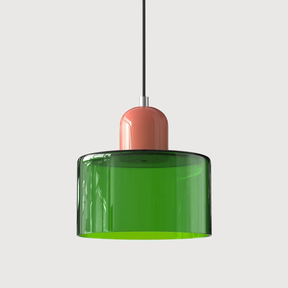 Bauhaus Collection | Round Glass Pendant Light with Soft Diffused Glow | Minimalist Design for Elegant Kitchen Lighting 51