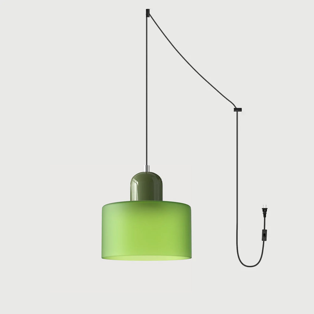 Bauhaus Collection | Round Glass Pendant Light with Soft Diffused Glow | Minimalist Design for Elegant Kitchen Lighting 53