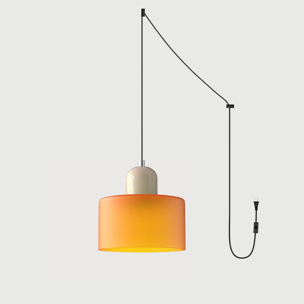 Bauhaus Collection | Round Glass Pendant Light with Soft Diffused Glow | Minimalist Design for Elegant Kitchen Lighting 54